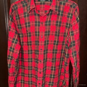 Ralph Lauren Red Plaid Shirt